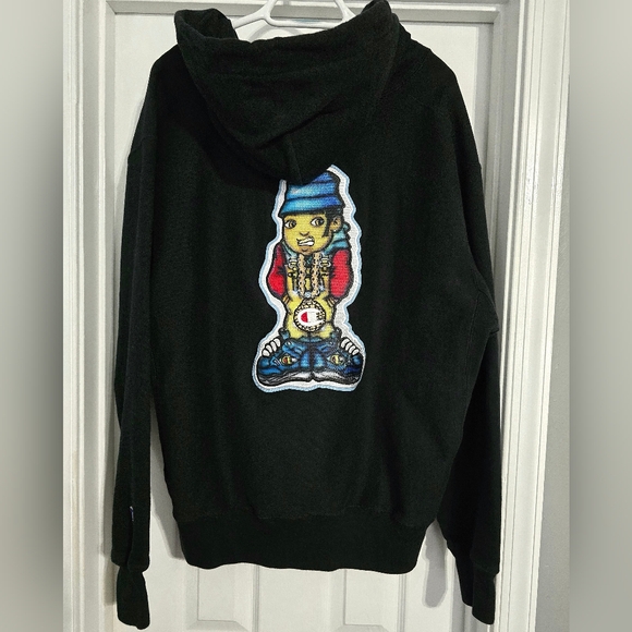 Champion Other - VTG RARE Men's HYPEBEAST CHAMPION‎ X PHADE Reverse Weave Hoodie Size L
